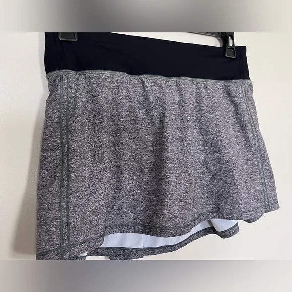 Lululemon Pace Rival Skirt (Tall), Heather Lux Multi Black - Picture 5 of 11